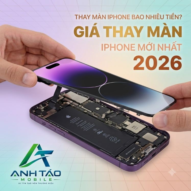 Thay màn hình iPhone bao nhiêu tiền? Yếu tố quyết định giá
