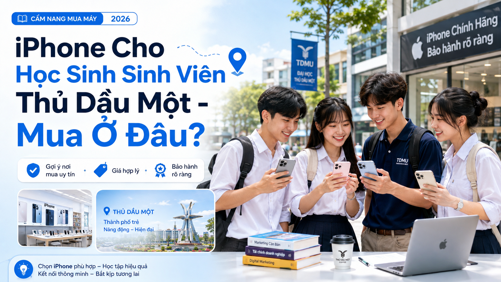iPhone Cho Học Sinh Sinh Viên Thủ Dầu Một - Mua Ở Đâu?
